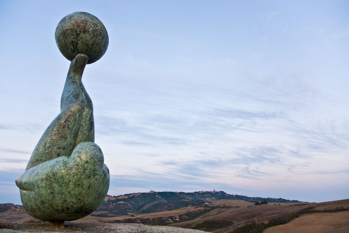 Staccioli: opere d’arte nella campagna di Volterra